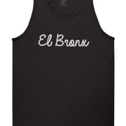 El Bronx Spanish Script Mens Tank Top Shirt
