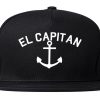 El Capitan Anchor Captain Mens Snapback Hat