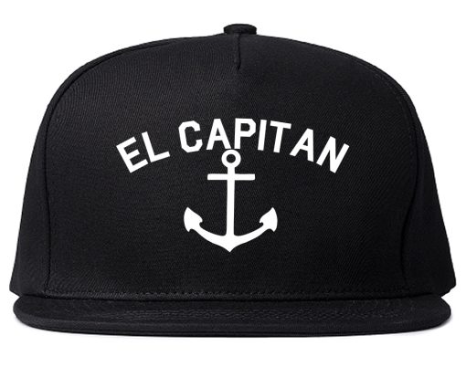 El Capitan Anchor Captain Mens Snapback Hat