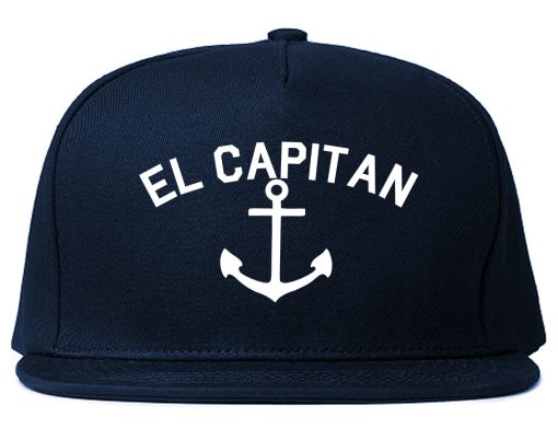 El Capitan Anchor Captain Mens Snapback Hat - Image 2