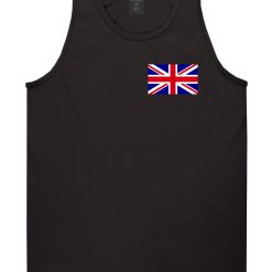 English England Flag Chest Mens Tank Top Shirt