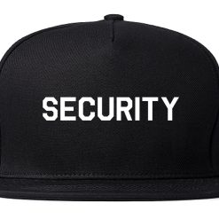 Event Security Uniform Mens Snapback Hat