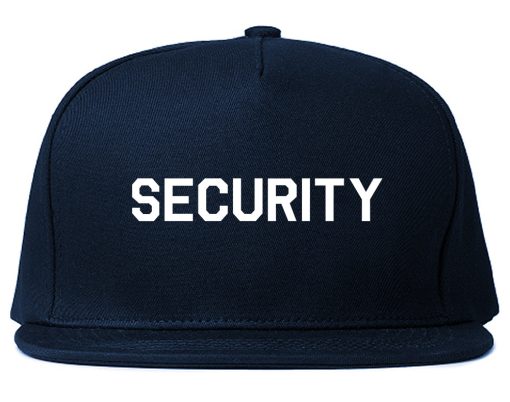 Event Security Uniform Mens Snapback Hat - Image 2