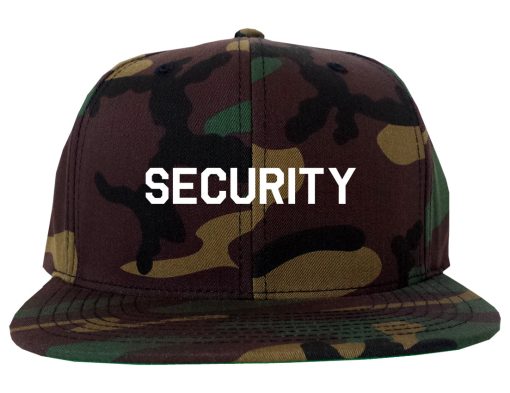 Event Security Uniform Mens Snapback Hat - Image 5