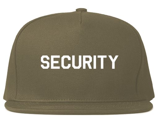 Event Security Uniform Mens Snapback Hat - Image 3