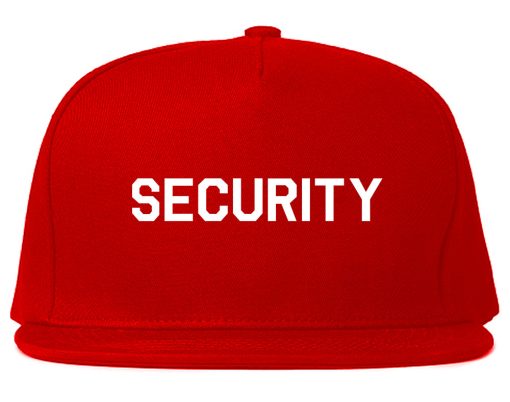 Event Security Uniform Mens Snapback Hat - Image 4