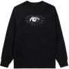 Eyeball Eyes Print Mens Crewneck Sweatshirt