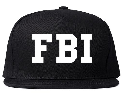 FBI Law Enforcement Mens Snapback Hat