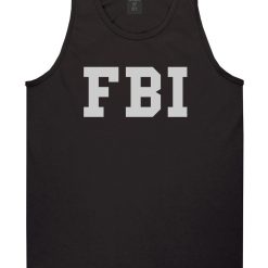 FBI Law Enforcement Mens Tank Top Shirt