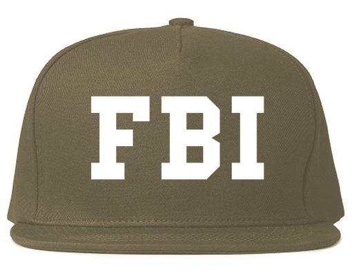 FBI Law Enforcement Mens Snapback Hat - Image 3