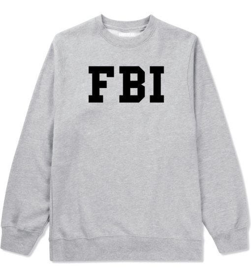 FBI Law Enforcement Mens Crewneck Sweatshirt - Image 3