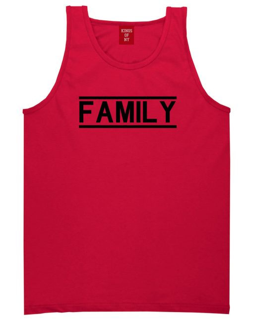 Family Fam Squad Mens Tank Top Shirt - Image 4