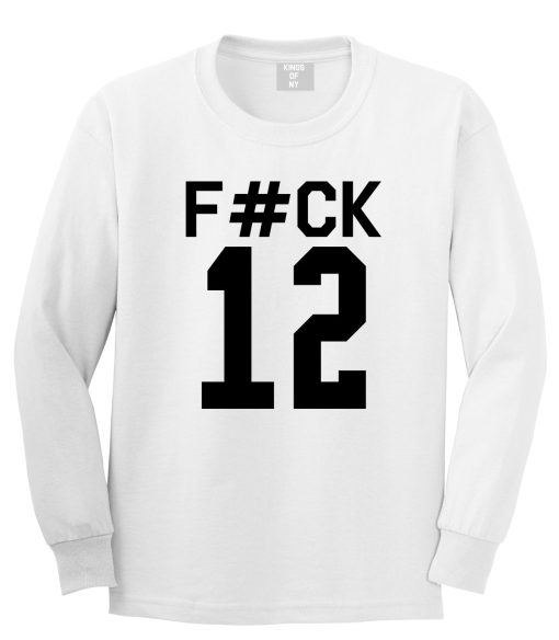 Fck 12 Police Brutality Mens Long Sleeve T-Shirt - Image 2