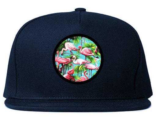 Flamingo Circle Snapback Hat - Image 2