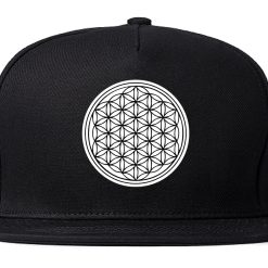 Flower Of Life Chest Mens Snapback Hat