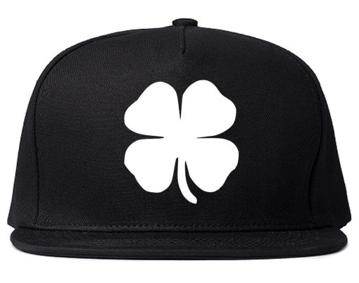 Four Leaf Clover Chest Mens Snapback Hat