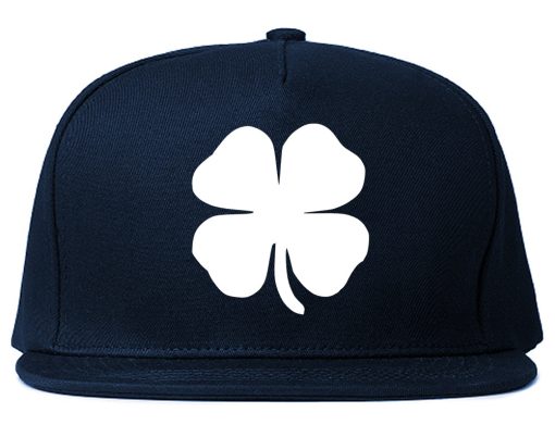 Four Leaf Clover Chest Mens Snapback Hat - Image 2