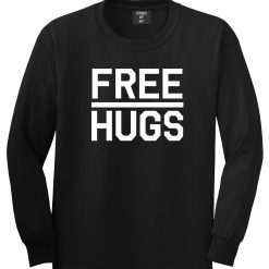 Free Hugs Funny Mens Long Sleeve T-Shirt