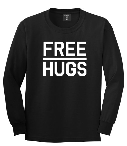 Free Hugs Funny Mens Long Sleeve T-Shirt