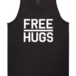 Free Hugs Funny Mens Tank Top Shirt