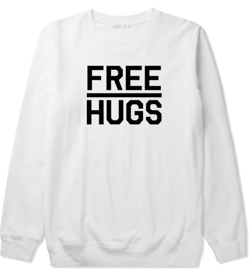 Free Hugs Funny Mens Crewneck Sweatshirt - Image 2