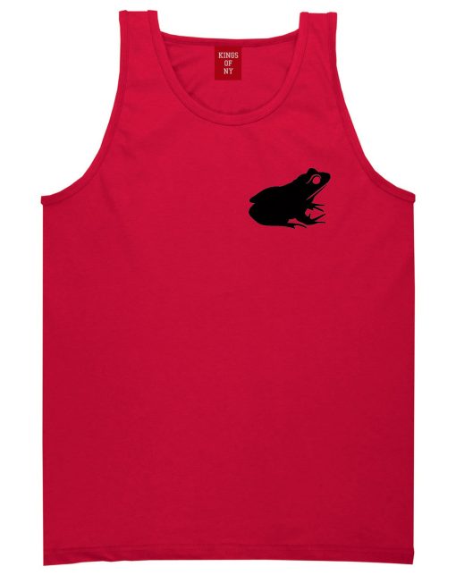 Frog Animal Chest Mens Tank Top Shirt - Image 4