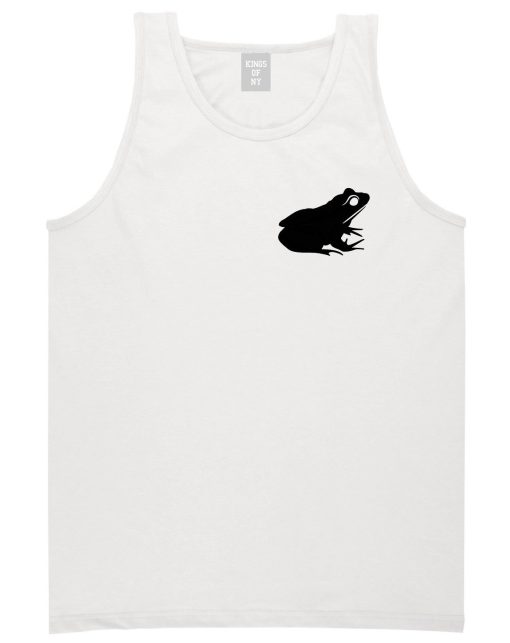Frog Animal Chest Mens Tank Top Shirt - Image 2