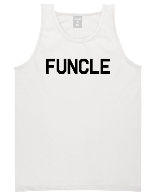 Funcle Fun Funny Uncle Mens Tank Top T-Shirt - Image 2