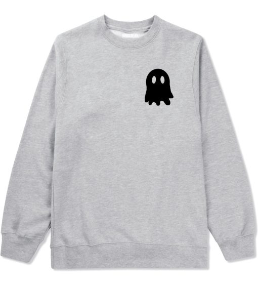 Ghost Chest Mens Crewneck Sweatshirt - Image 3