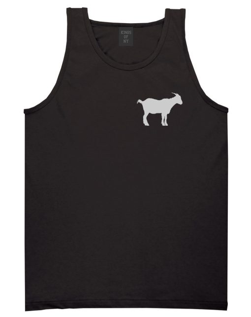 Goat Animal Chest Mens Tank Top Shirt