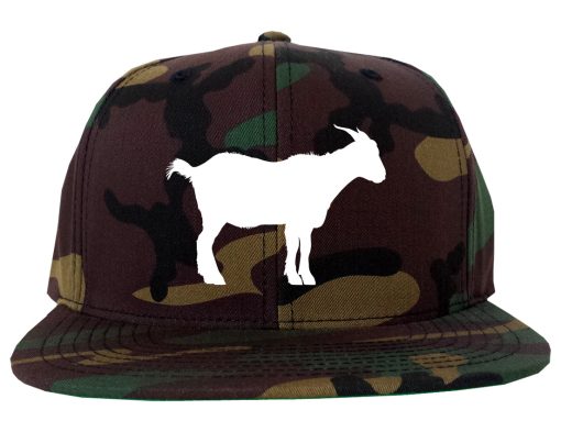 Goat Animal Chest Mens Snapback Hat - Image 5