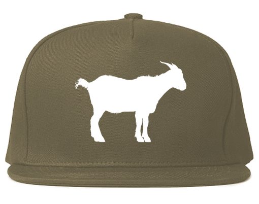Goat Animal Chest Mens Snapback Hat - Image 3