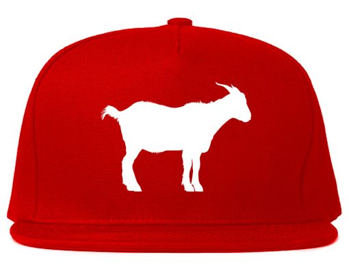 Goat Animal Chest Mens Snapback Hat - Image 4