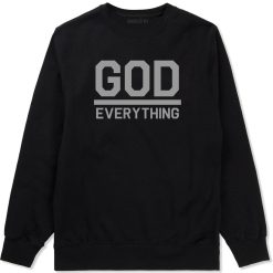 God Over Everything Mens Crewneck Sweatshirt