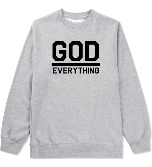 God Over Everything Mens Crewneck Sweatshirt - Image 3
