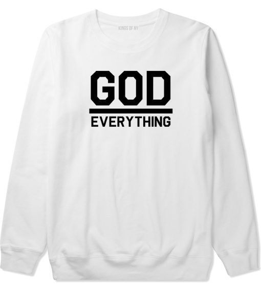 God Over Everything Mens Crewneck Sweatshirt - Image 2