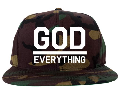 God Over Everything Mens Snapback Hat - Image 5