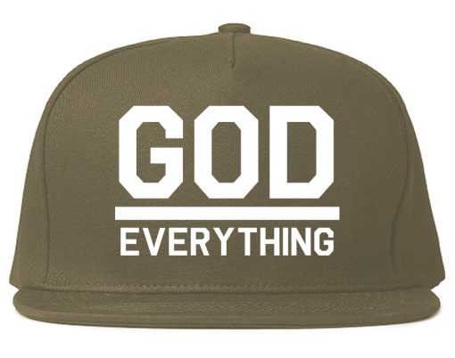 God Over Everything Mens Snapback Hat - Image 3