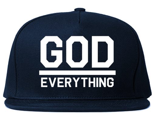 God Over Everything Mens Snapback Hat - Image 2