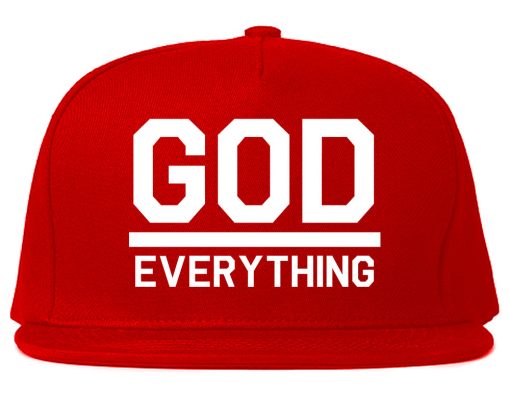 God Over Everything Mens Snapback Hat - Image 4