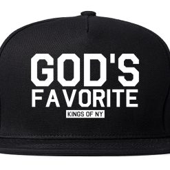God's Favorite Kings Of NY Mens Snapback Hat