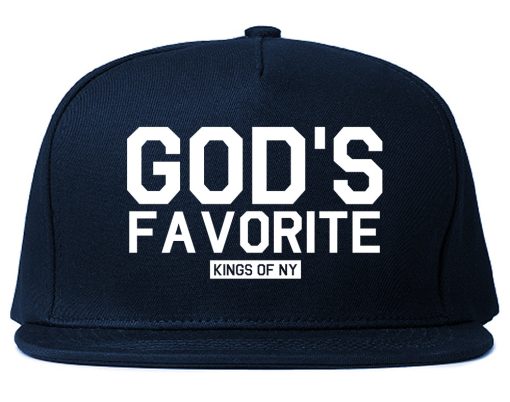 God's Favorite Kings Of NY Mens Snapback Hat - Image 2