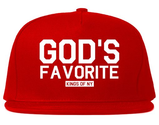 God's Favorite Kings Of NY Mens Snapback Hat - Image 4