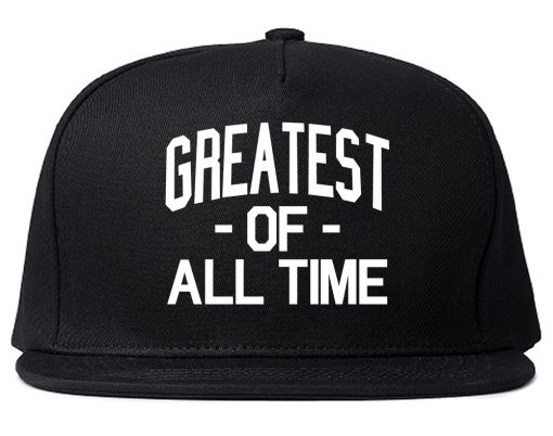 Greatest Of All Time GOAT Mens Snapback Hat