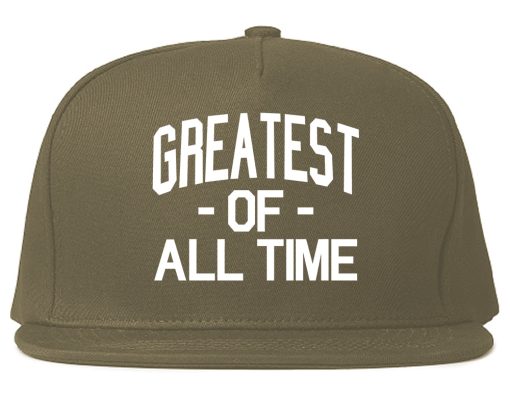 Greatest Of All Time GOAT Mens Snapback Hat - Image 3