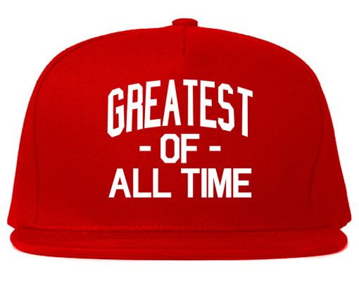Greatest Of All Time GOAT Mens Snapback Hat - Image 4