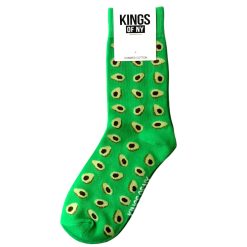 Green Avocado Mens Cotton Socks