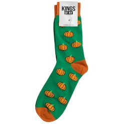 Pumpkin Fall Mens Cotton Socks