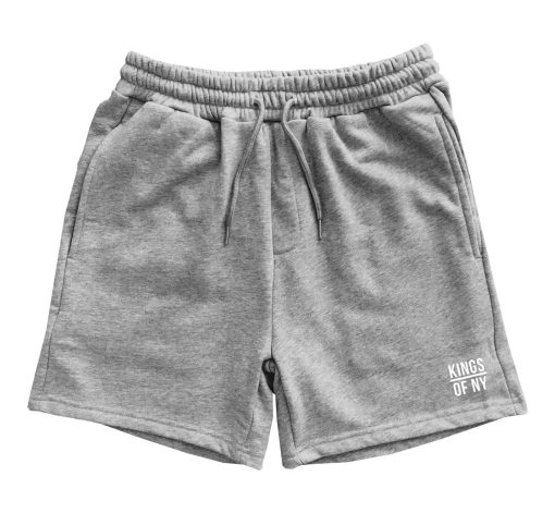 Kings Of NY Classic Logo Drawstring Mens Sweat Shorts - Image 3