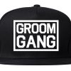 Groom Gang Bachelor Party Mens Snapback Hat